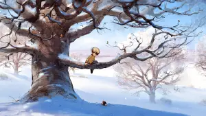 Задник к фильму "Мальчик, крот, лис и лошадь" #174811