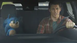 Задник к фильму "Соник в кино" #596625