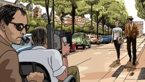 Задник к фильму "Они застрелили пианиста" #192694