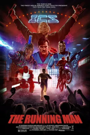 Постер к фильму "Бегущий человек" #280989