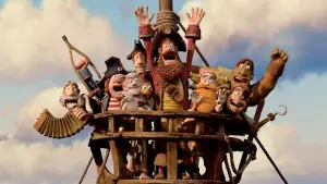 Задник к фильму "Пираты! Банда неудачников" #719315