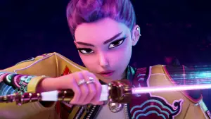 Задник к фильму "Кейпоп-охотницы на демонов" #510780