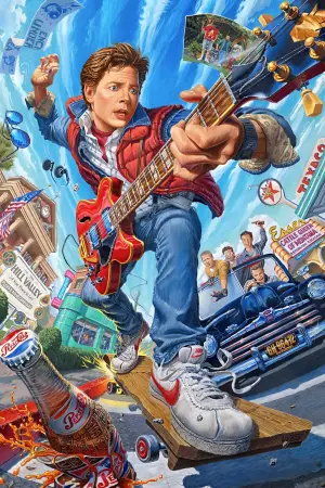 Постер к фильму "Назад в будущее" #550750