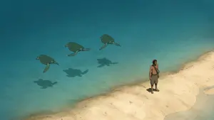 Задник к фильму "Красная черепаха" #212018