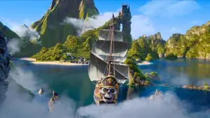 Задник к фильму "Пираты опасного моря: Капитан Клык" #732669