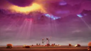 Задник к фильму "Облачно, возможны осадки в виде фрикаделек" #667437