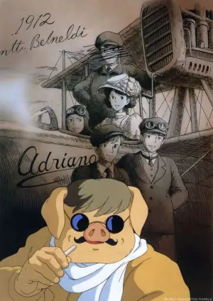 Постер к фильму "Порко Россо" #650593