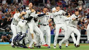 Задник к фильму "戦いの向こう 侍たちの記録 2026 WORLD BASEBALL CLASSIC" #847282