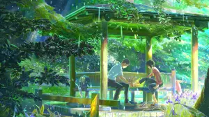 Задник к фильму "Сад изящных слов" #206700