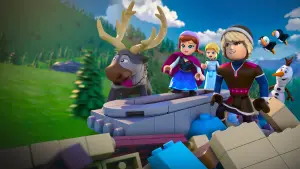 Задник к фильму "LEGO Frozen: Operation Puffins" #583612