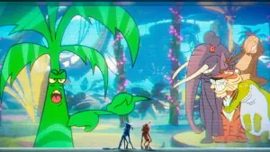 Задник к фильму "Ози: Голос джунглей" #661378