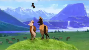 Задник к фильму "Спирит: Душа прерий" #803015