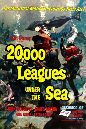Постер к фильму "20000 лье под водой" #1208448