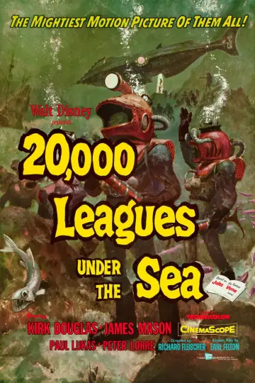 Постер к фильму "20000 лье под водой" #991999