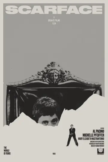 Постер к фильму "Лицо со шрамом" #1215478