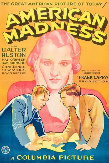 Постер к фильму "American Madness" #1110518