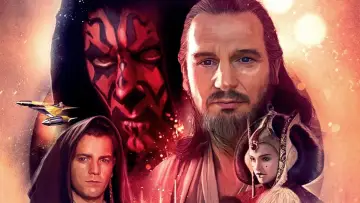 Задник к фильму "Звёздные войны: Эпизод 1 - Скрытая угроза" #280865
