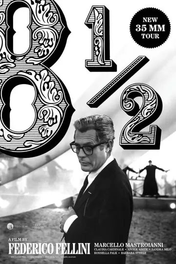 Постер к фильму "8 с половиной" #634965