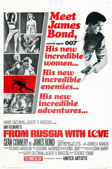 Постер к фильму "007: Из России с любовью" #57880