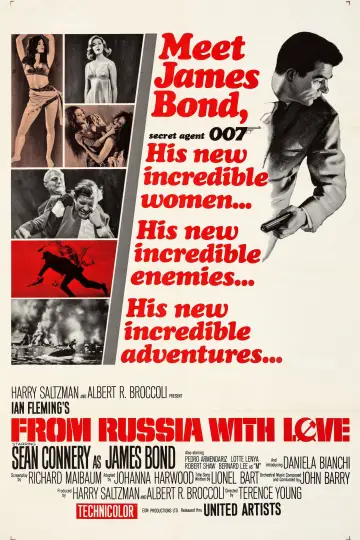 Постер к фильму "007: Из России с любовью" #624440
