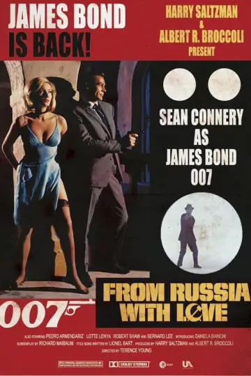 Постер к фильму "007: Из России с любовью" #624469