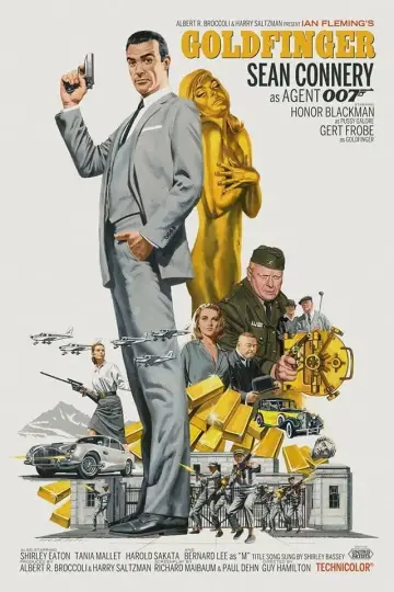 Постер к фильму "007: Голдфингер" #222807