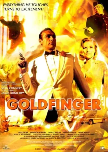 Постер к фильму "007: Голдфингер" #222823
