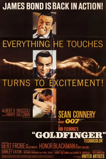 Постер к фильму "007: Голдфингер" #222831