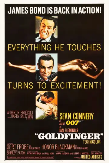 Постер к фильму "007: Голдфингер" #222832
