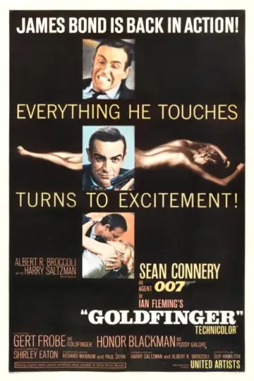 Постер к фильму "007: Голдфингер" #222850