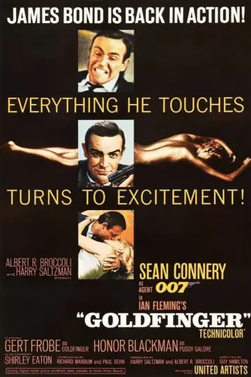 Постер к фильму "007: Голдфингер" #222851