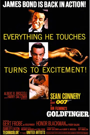 Постер к фильму "007: Голдфингер" #222856