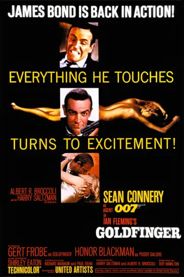 Постер к фильму "007: Голдфингер" #222861