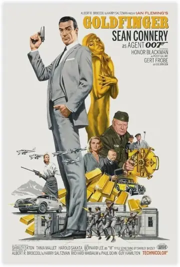 Постер к фильму "007: Голдфингер" #222872
