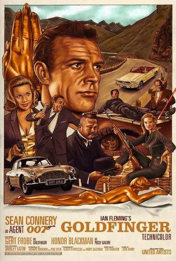 Постер к фильму "007: Голдфингер" #222874