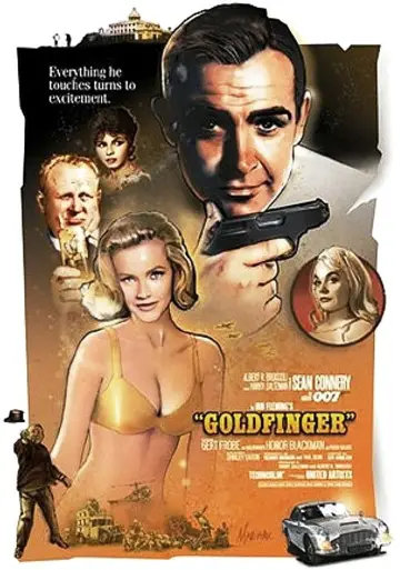 Постер к фильму "007: Голдфингер" #222878