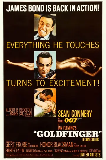 Постер к фильму "007: Голдфингер" #621058