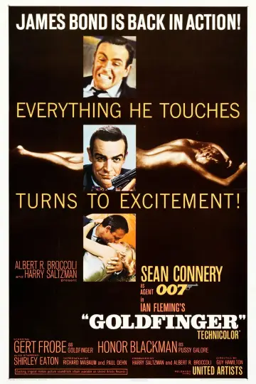 Постер к фильму "007: Голдфингер" #621101