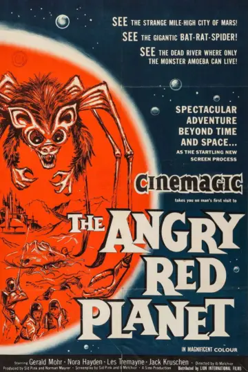 Постер к фильму "The Angry Red Planet" #1053276