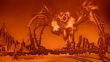 Задник к фильму "The Angry Red Planet" #414923