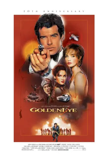 Постер к фильму "007: Золотой глаз" #255395