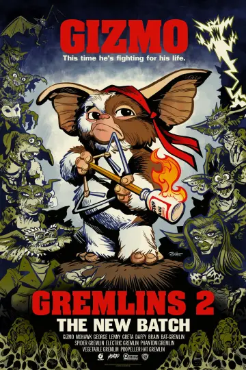 Постер к фильму "Гремлины 2: Новенькая партия" #692566