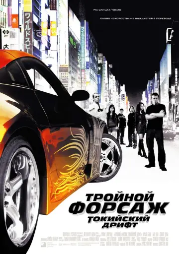 Постер к фильму "Тройной форсаж: Токийский Дрифт" #370590