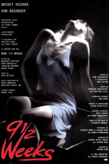 Постер к фильму "9 1/2 недель" #111423