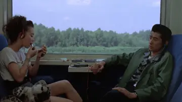 Задник к фильму "Таинственный поезд" #955314