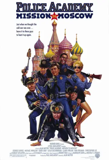 Постер к фильму "Полицейская академия: Миссия в Москве" #85895