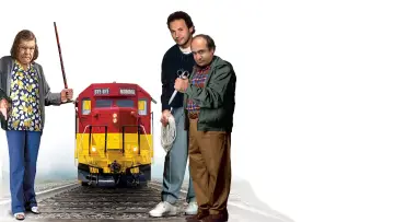 Задник к фильму "Сбрось маму с поезда" #299107