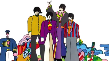 Задник к фильму "The Beatles: Желтая подводная лодка" #238508