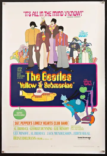 Постер к фильму "The Beatles: Желтая подводная лодка" #238517