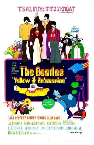 Постер к фильму "The Beatles: Желтая подводная лодка" #238524